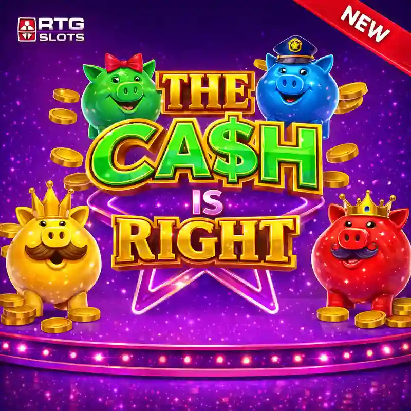 The Cash is Right casino game banner
